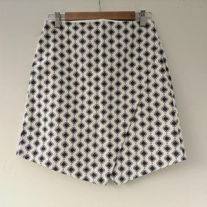 NWT LOFT geometric pattern skirt